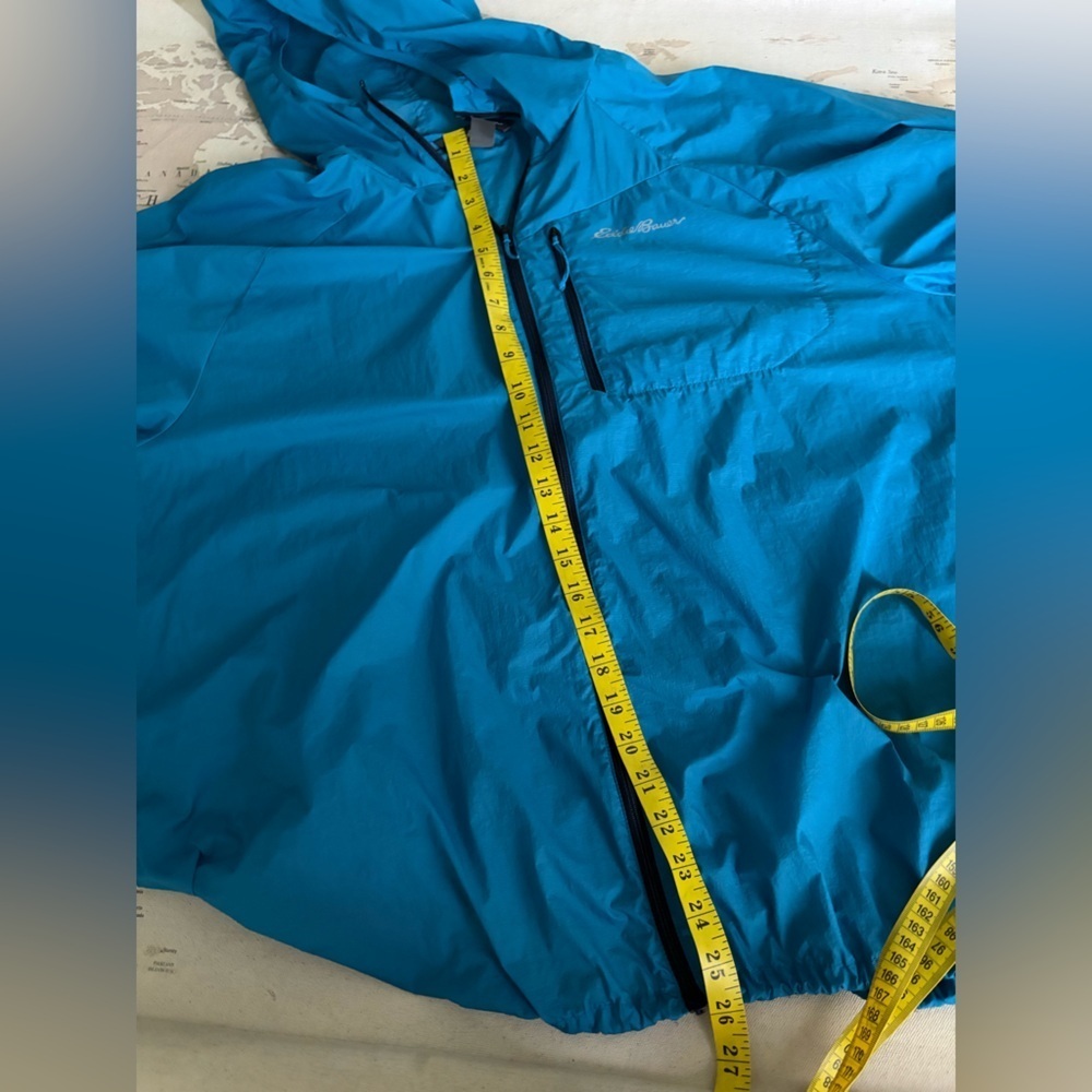 Eddie Bauer First Ascent Hooded Windbreaker Size XL - Picture 8 of 9
